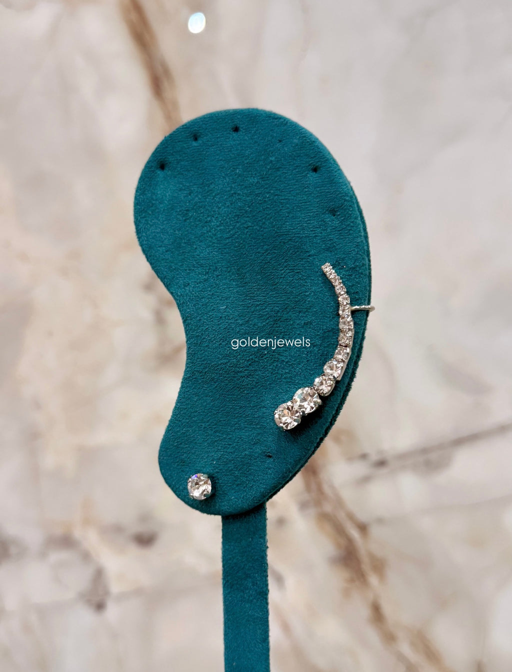 Set Orecchino e Earcuff Luxurya - Golden Jewels