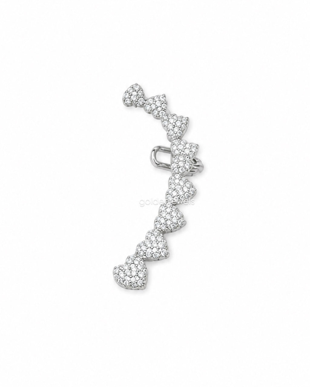 Earcuff Mille Cuori - Golden Jewels