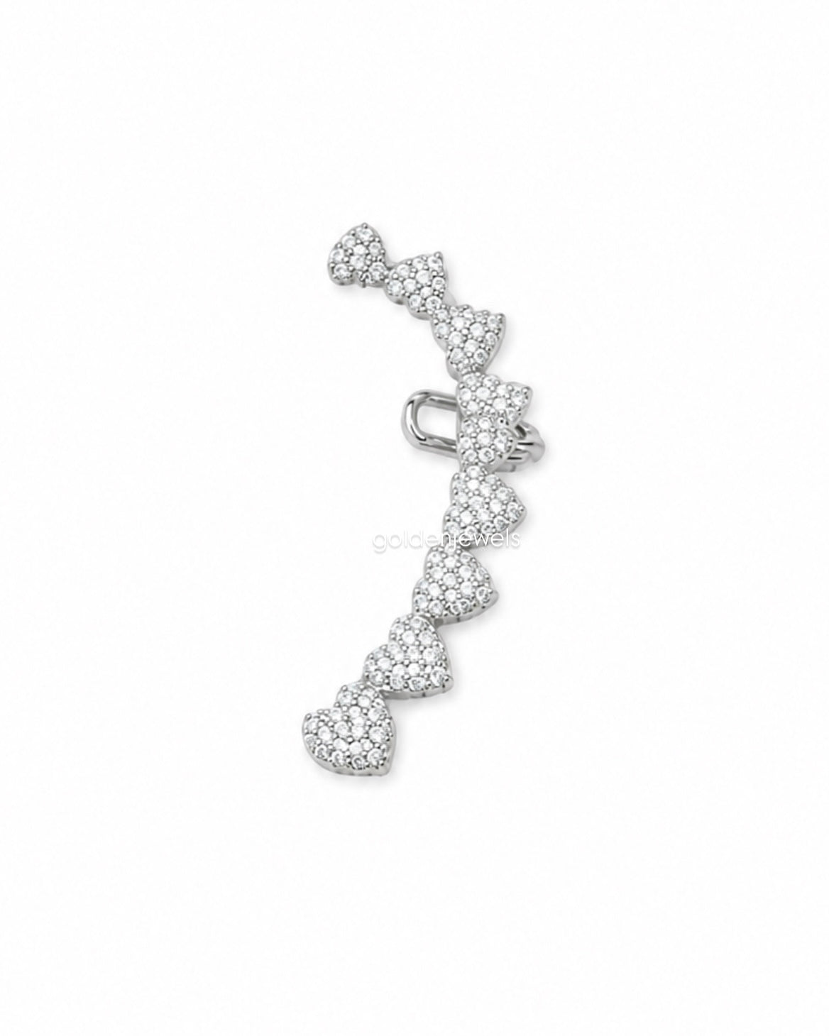 Earcuff Mille Cuori - Golden Jewels
