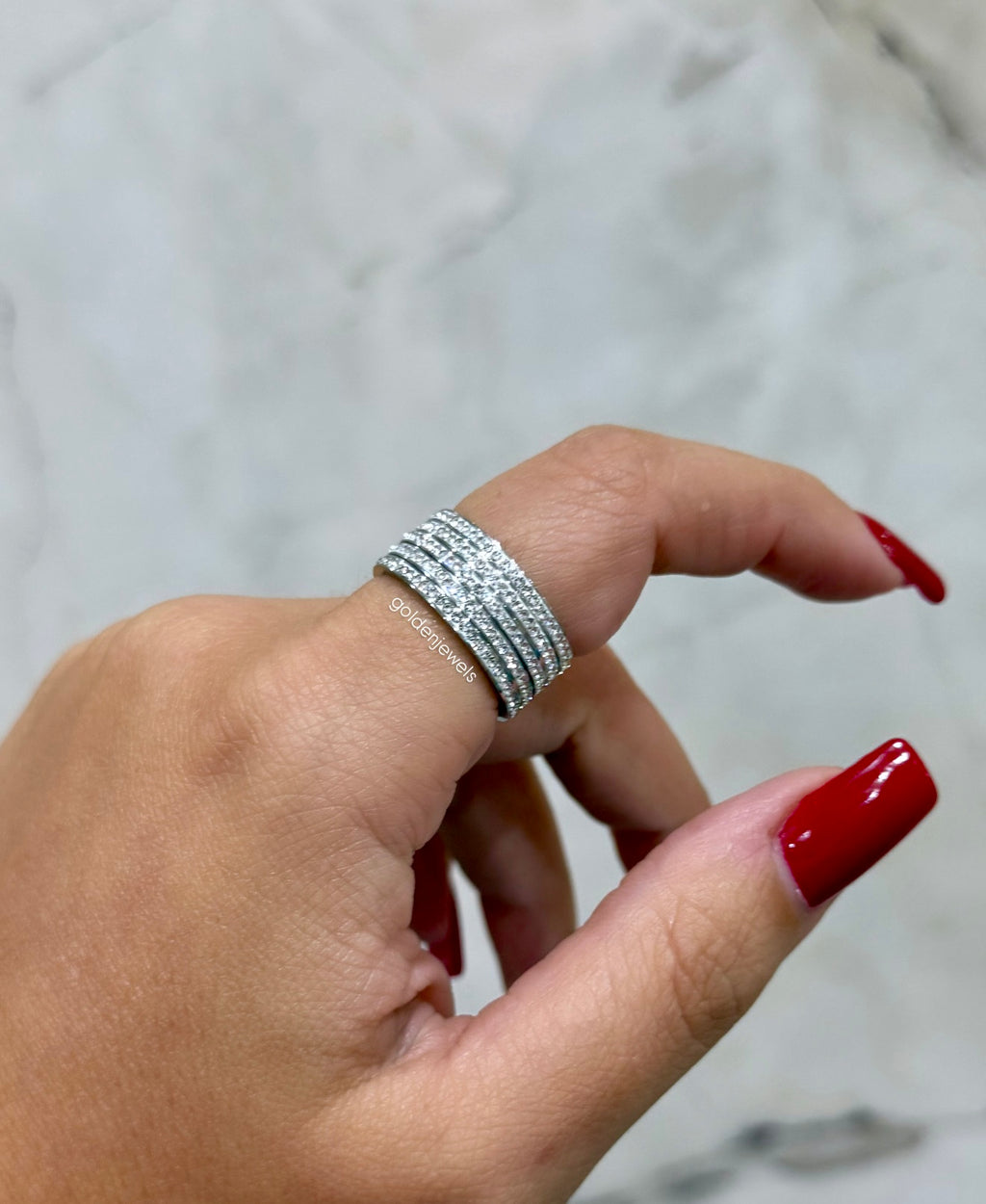 Anello Verette 5in1 - Golden Jewels
