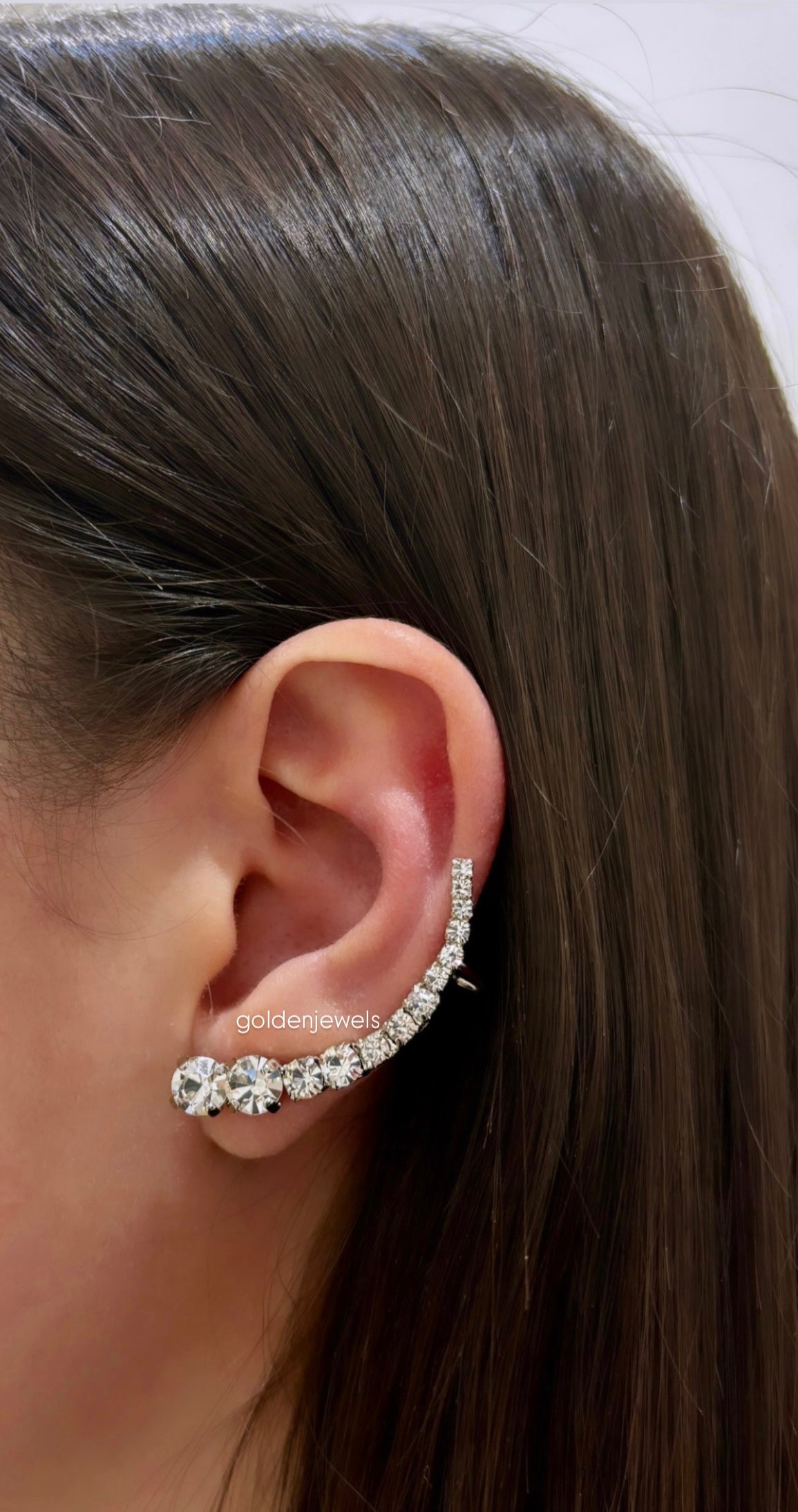 Set Orecchino e Earcuff Luxurya - Golden Jewels