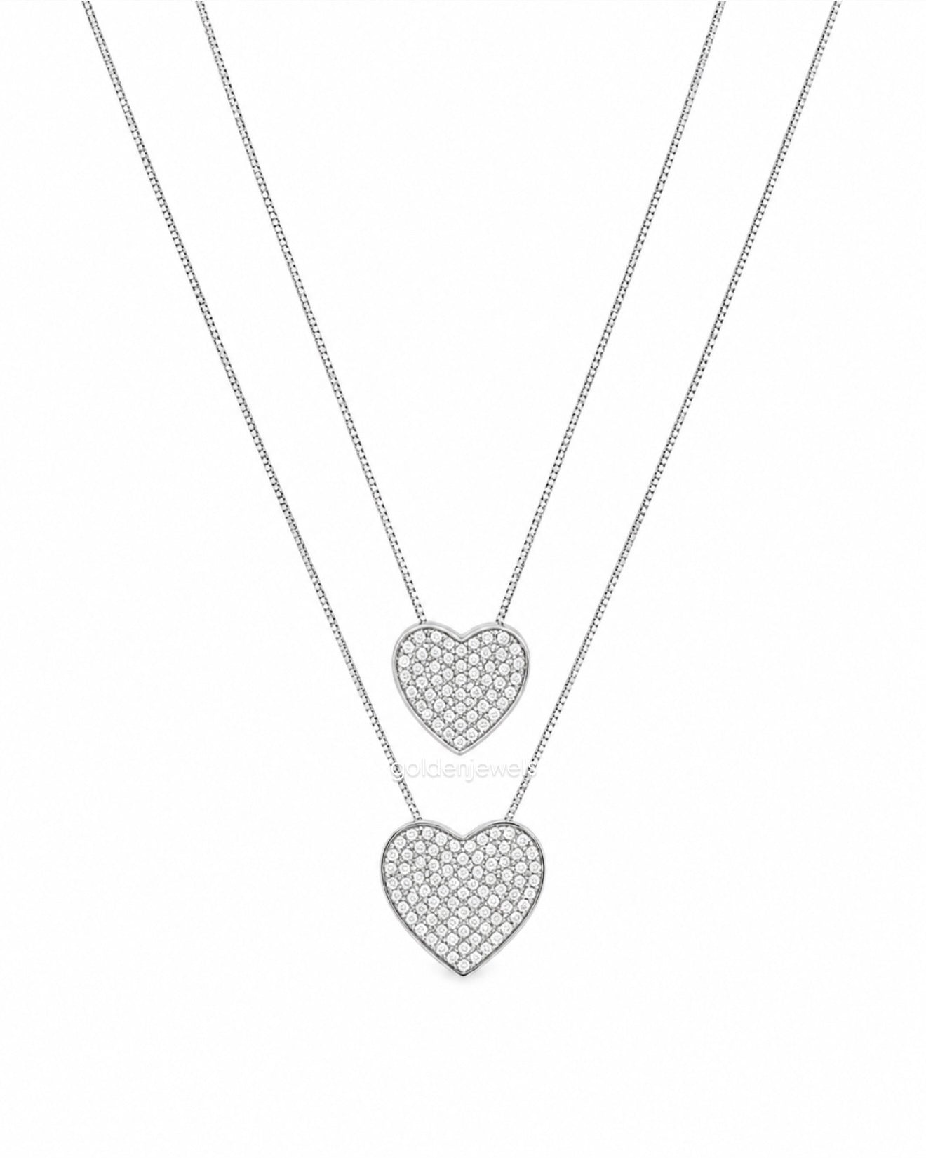 Collana Cuore Lumière - Golden Jewels