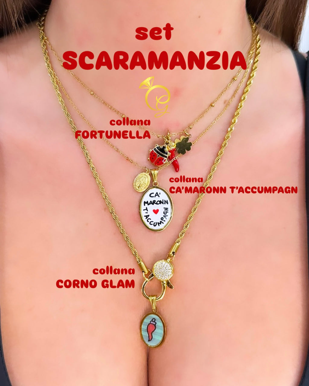 Collana Fortunella - Golden Jewels
