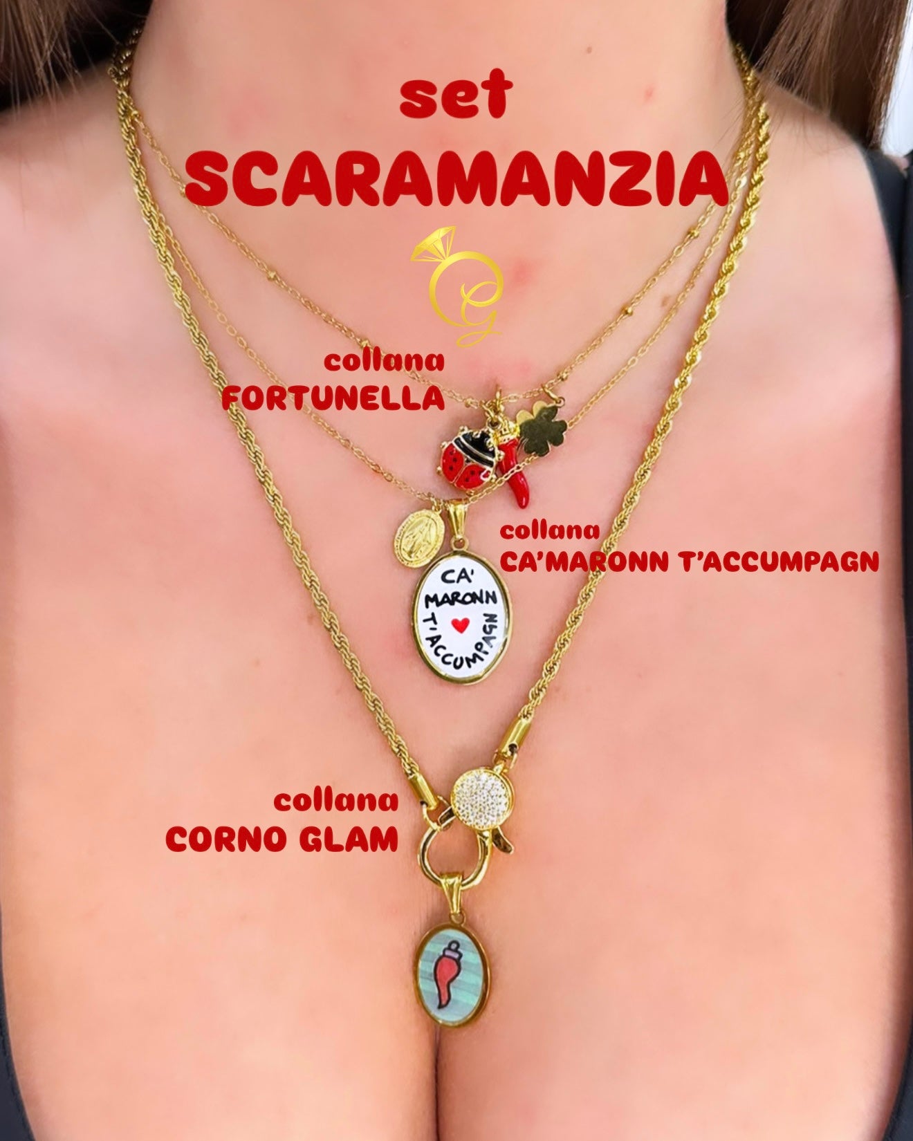 Collana Fortunella - Golden Jewels