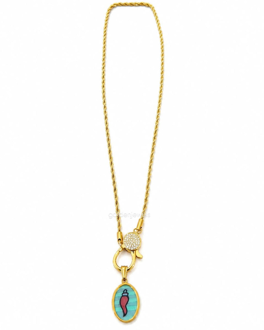 Collana Corno Glam - Golden Jewels